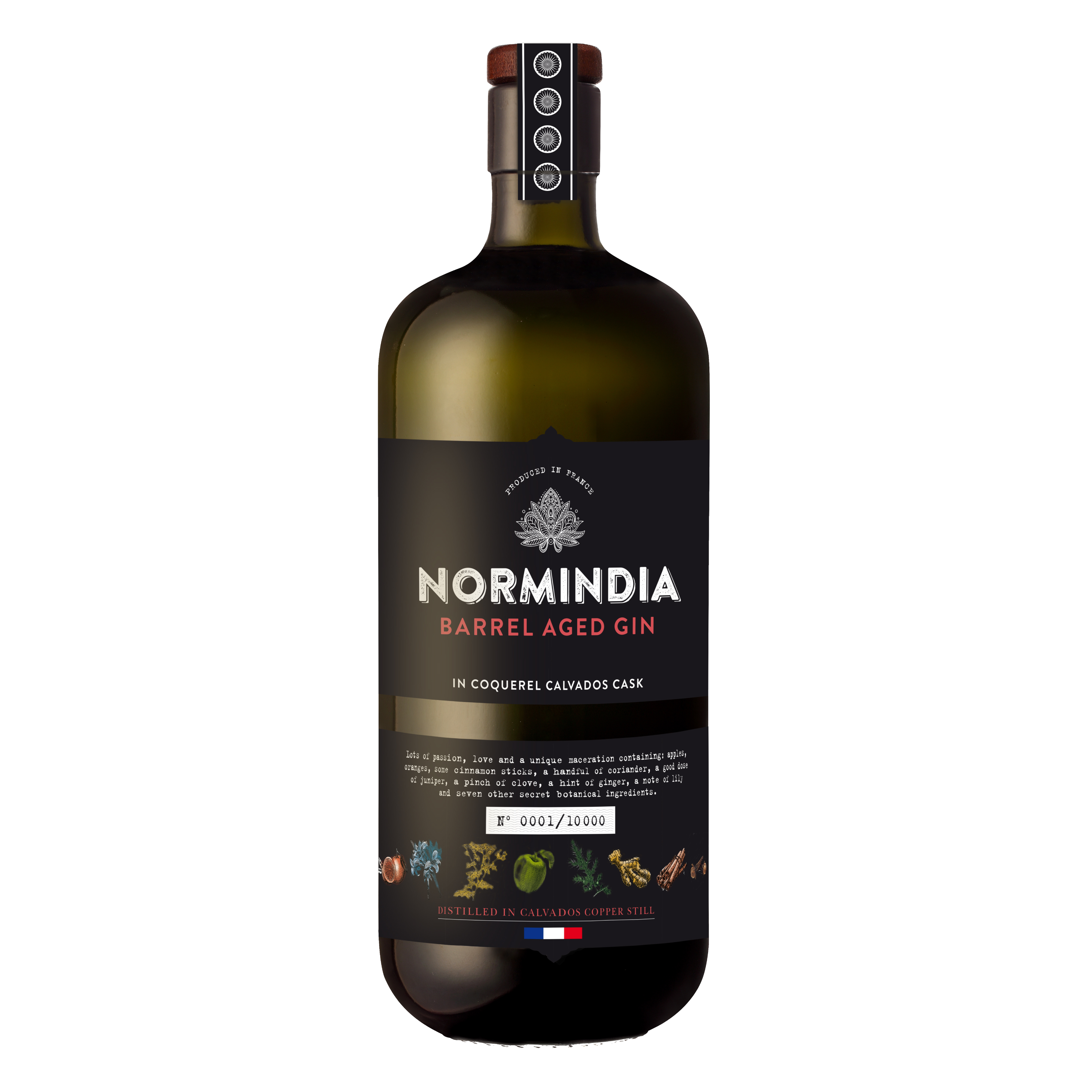 Normindia Barrel Aged Gin Français
