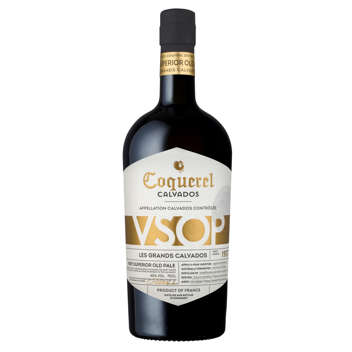 Calvados Coquerel VSOP – AOC Normandy 70cl | Domaine du Coquerel